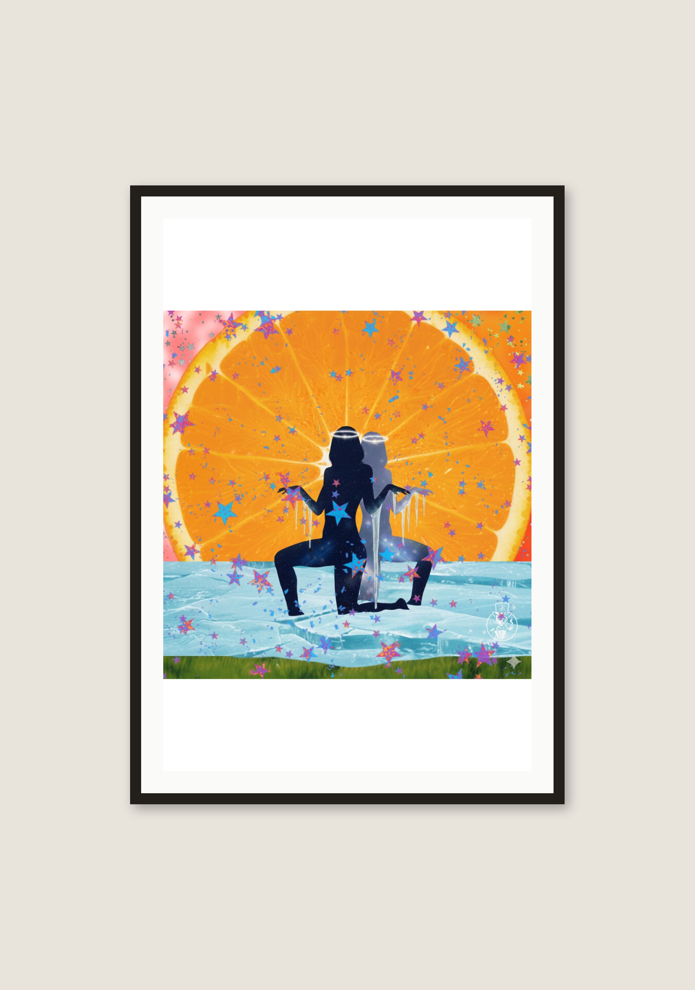 Example framed mockup preview
